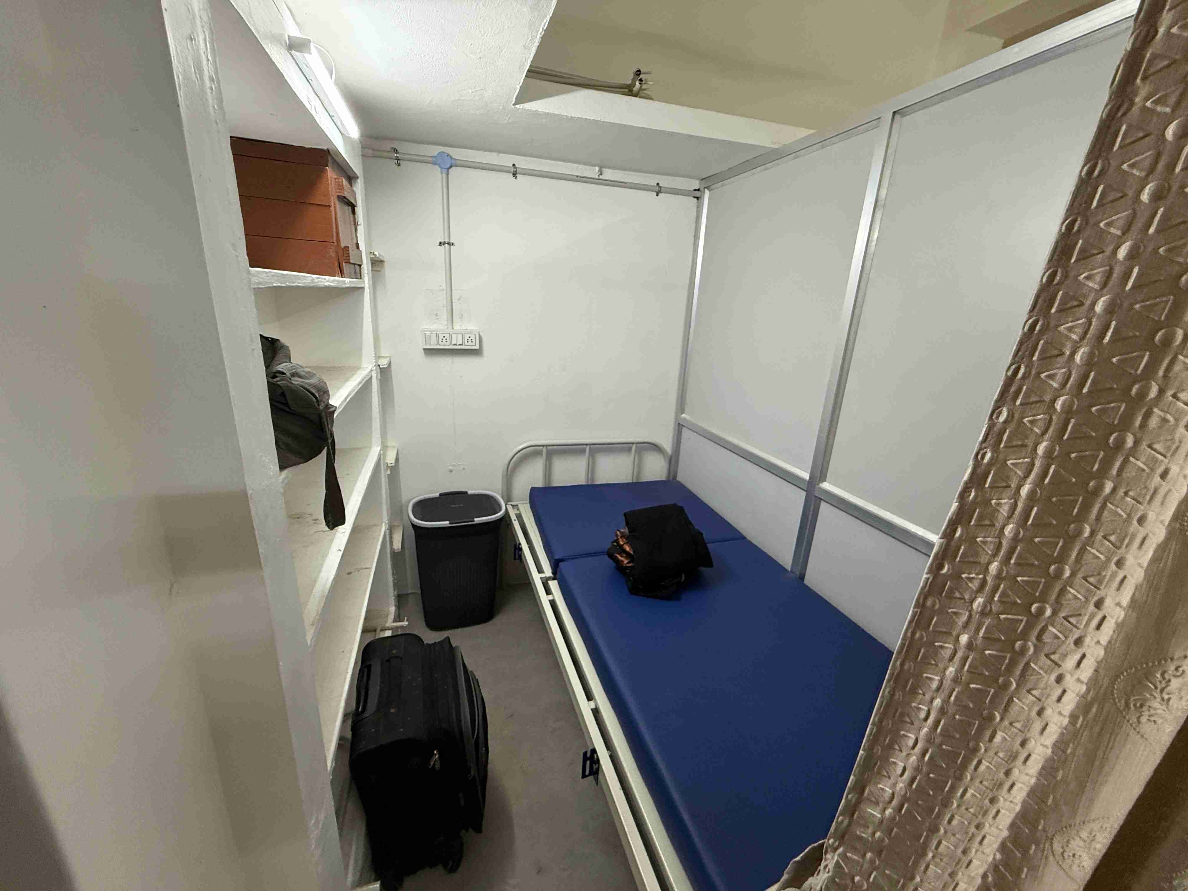 Neat and clean rooms at Tamilnadu Old Age Home in Madurai. 9